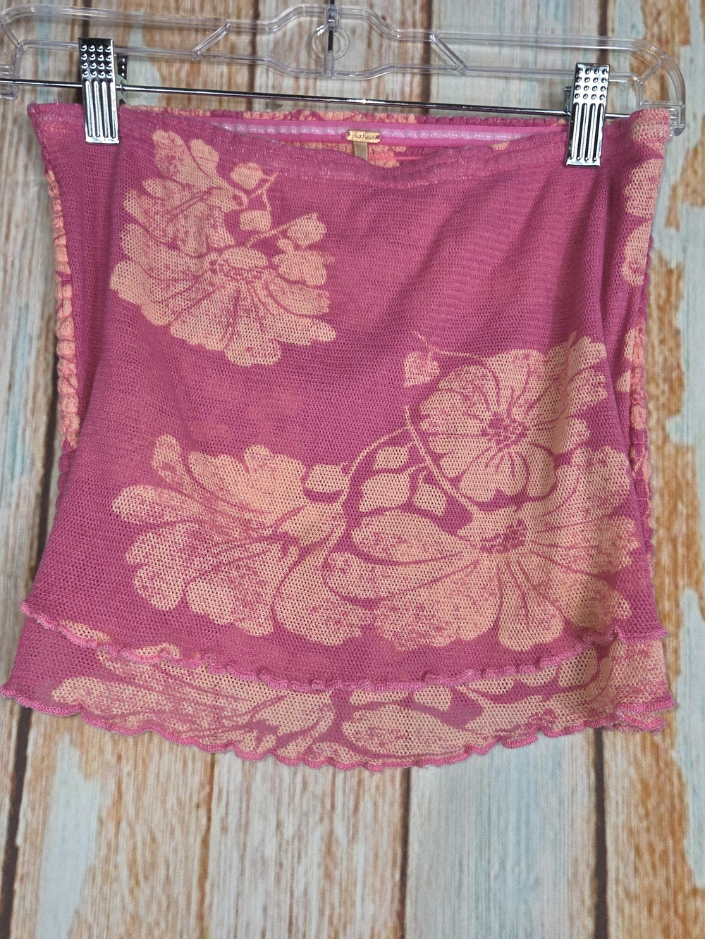 Free People Poppy Tube Top. No Straps. Size XS